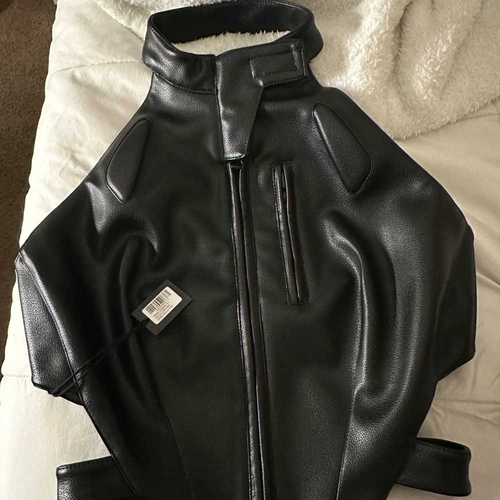 KHY Black Leather Top